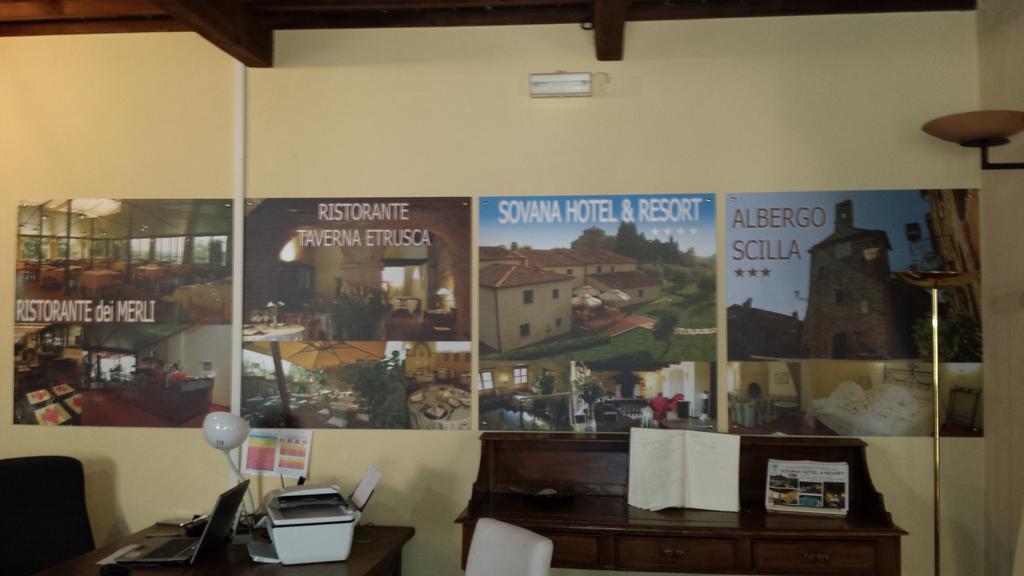 Hotel Scilla Сована Екстериор снимка